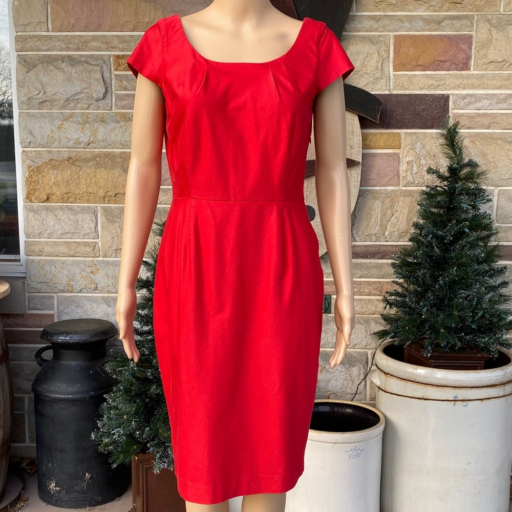 Nine West Cotton Sheath Dress